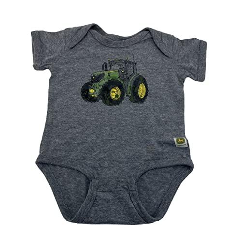 John Deere DGT Watercolor Tractor Bodysuit 12M - LP82513