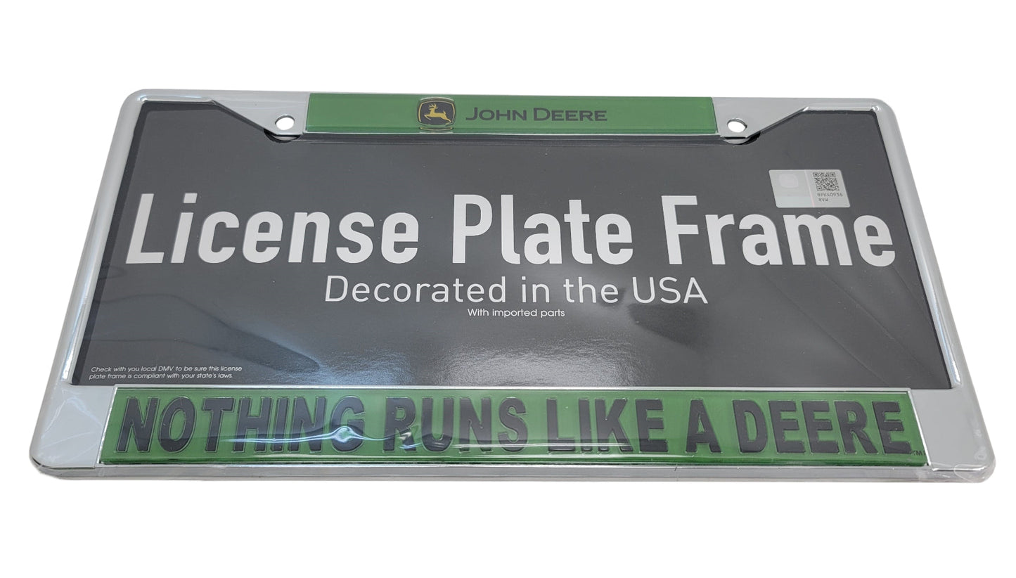 John Deere Green NRLAD License Plate Frame - LP79740