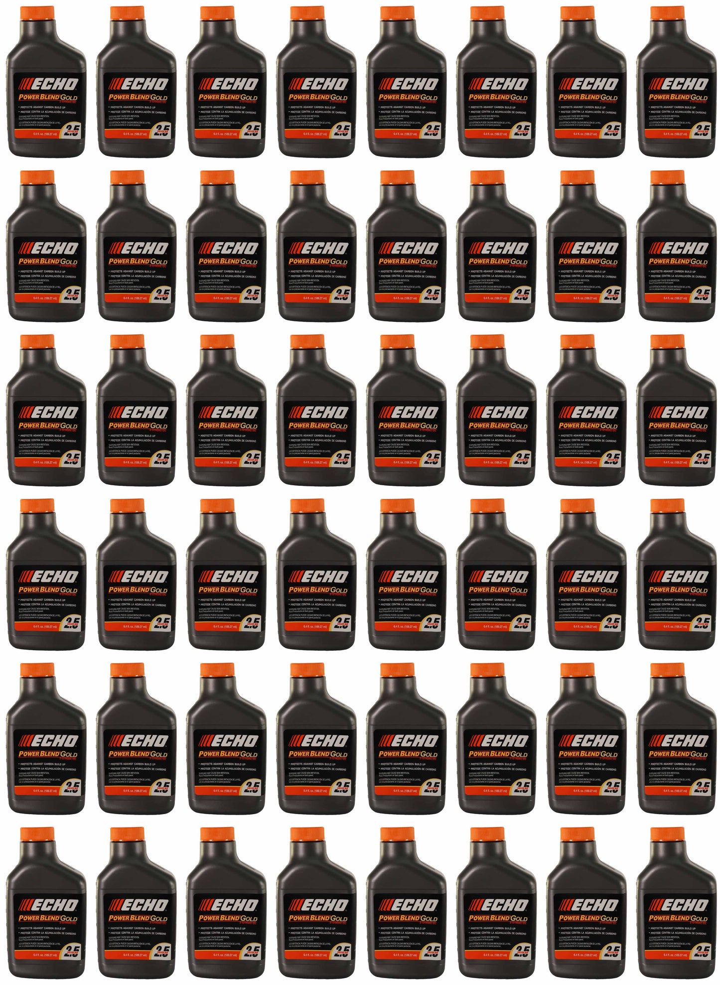 Echo Original Equipment 48-PACK Power Blend Gold Oil Mix 50:1 (6.4 fl oz Bottle) - 6450025