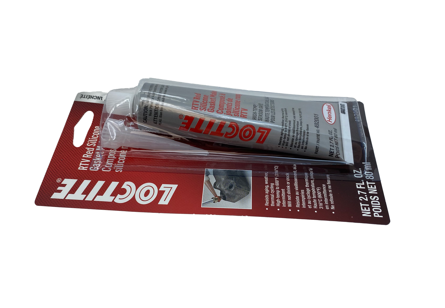 Loctite RTV Clear Silicone - PM37463.