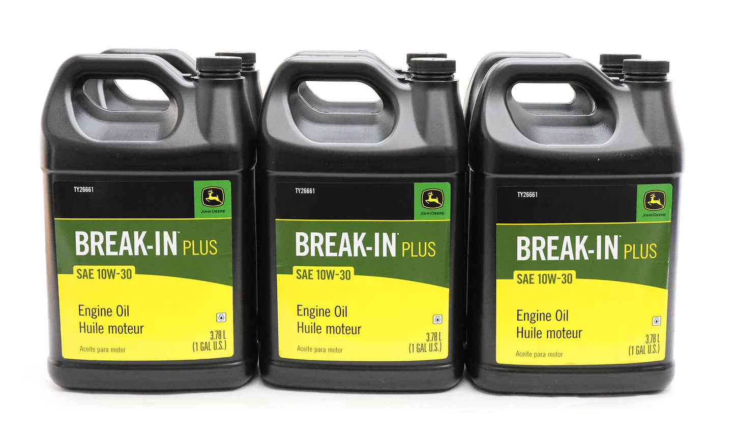 John Deere Original Equipment (6 Gallons) Break-In Plus Engine Oil - TY26661