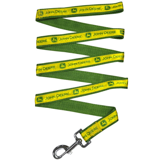 John Deere Size MEDIUM Satin Pet Leash - LP83249