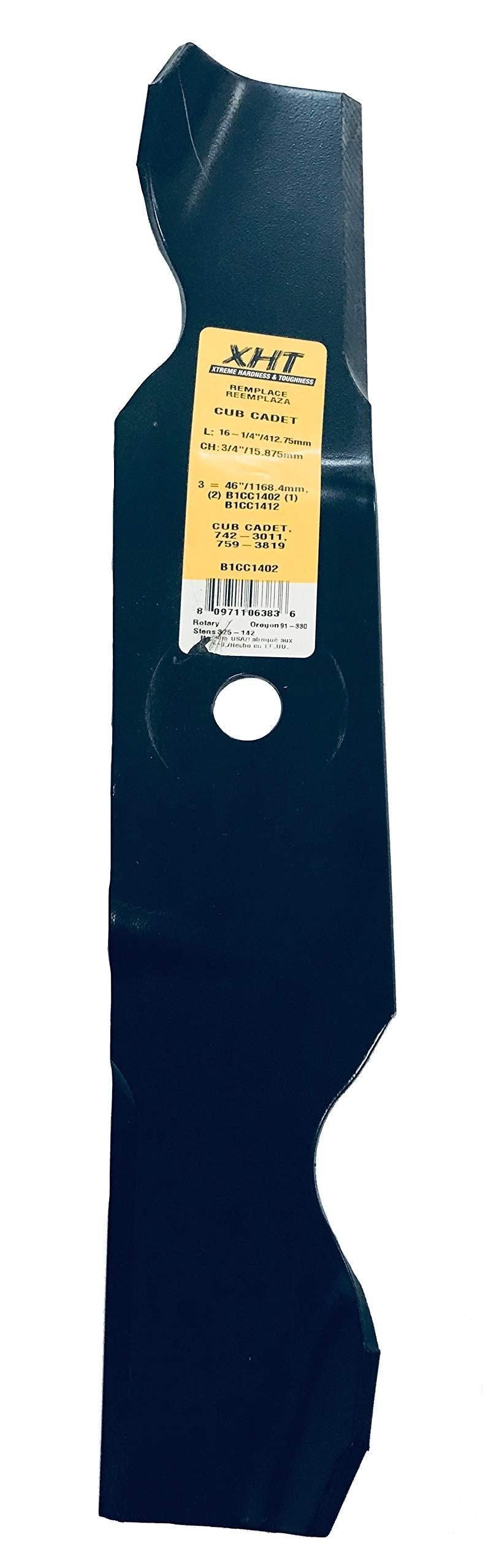 A&I XHT 16-1/4", 3/4" Mower Blade (Single) - B1CC1402,1