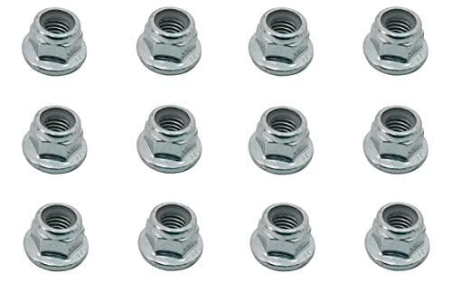 John Deere (12 PACK) Original Equipment Flangehead Locknut -14M7400,12