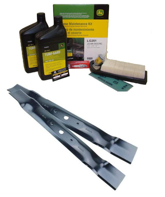 John Deere Original Equipment Model L100 Maintenance Kit + Standard Blades