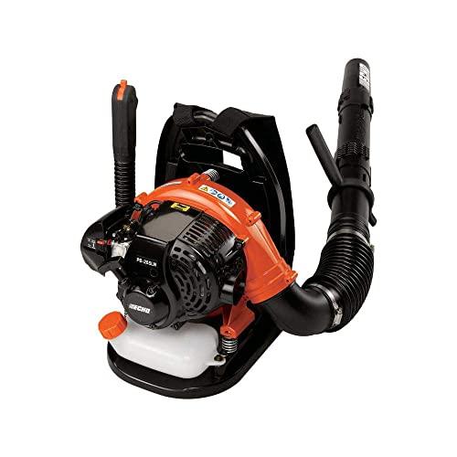 Echo Original Equipment 158 MPH 375 CFM 25.4 cc Gas 2-Stroke Low Noise Backpack Leaf Blower with Hip Throttle - PB-265LN