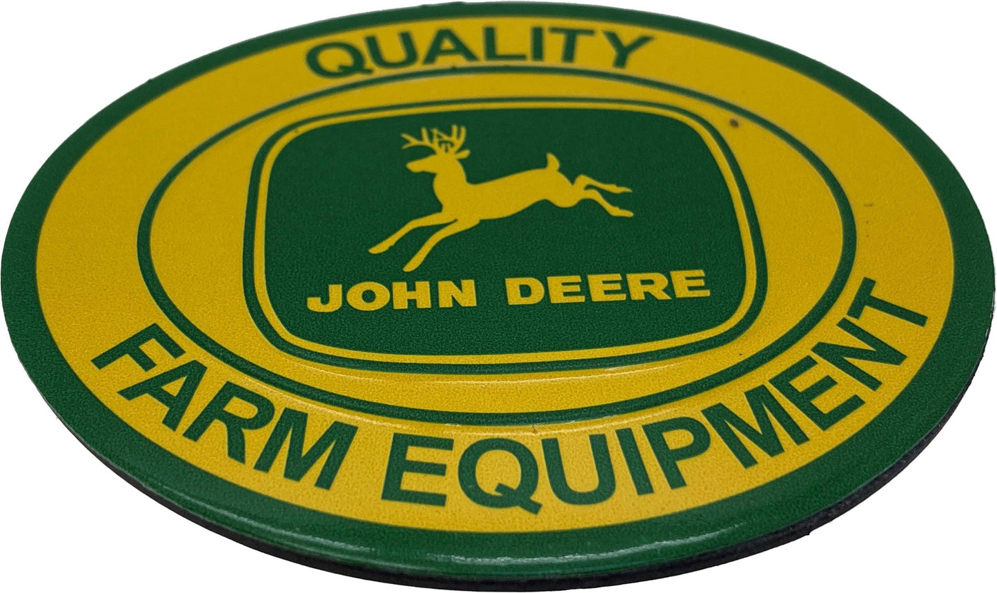John Deere Quality Farm Equipment Oval Magnet - LP71671