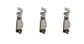 John Deere (3 PACK) Original Equipment Elec. Connector Terminal - 57M7590