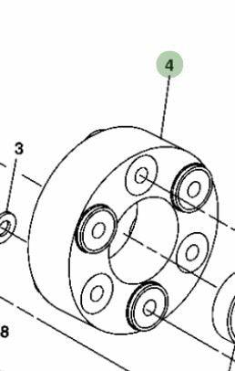 John Deere Original Equipment Spacer - AM117829