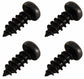 Honda Original Equipment Tapping (4X12) Screw (4-PACK) - 93911-14280,4
