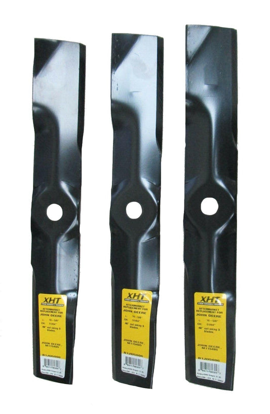 XHT 16-5/8", 51/64" Mower Blade (Set of 3) - B1JD5006,3