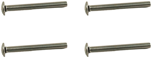 John Deere Original Equipment Round Head Square Neck Bolt, M8 X 80 (4-PACK) - 03M7267