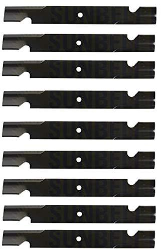 Set of 9 Replacement Blades for Bobcat 61" Cut 42180B WM14280B - B1BC1203
