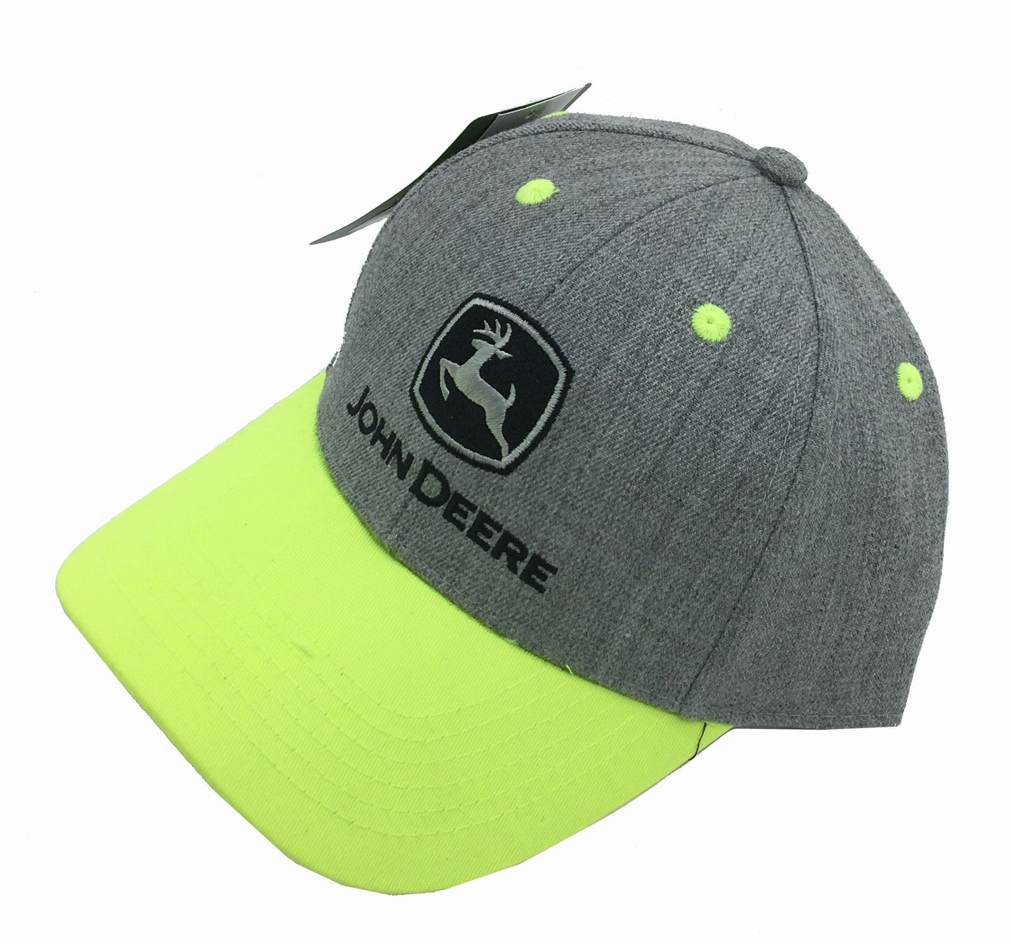 John Deere Hat 13080725 yellow/ grey