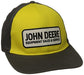 Men's John Deere Hat / Cap w/ Stretchband (Gray / Yellow) - LP67029