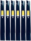 A&I XHT 24-1/2", 5/8" Mower Blade (Set of 6) - B1SC2806,6