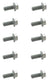 John Deere (10 PACK) Original Equipment Screw - 19M7793