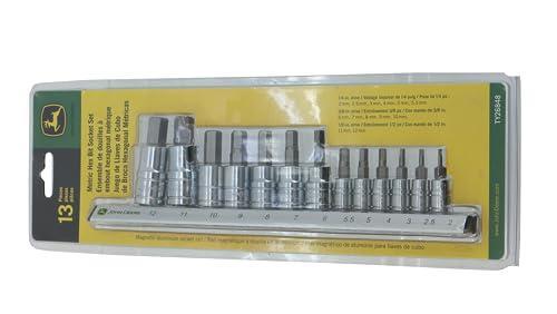 John Deere Original Equipment Metric Hex Socket Set - TY26848