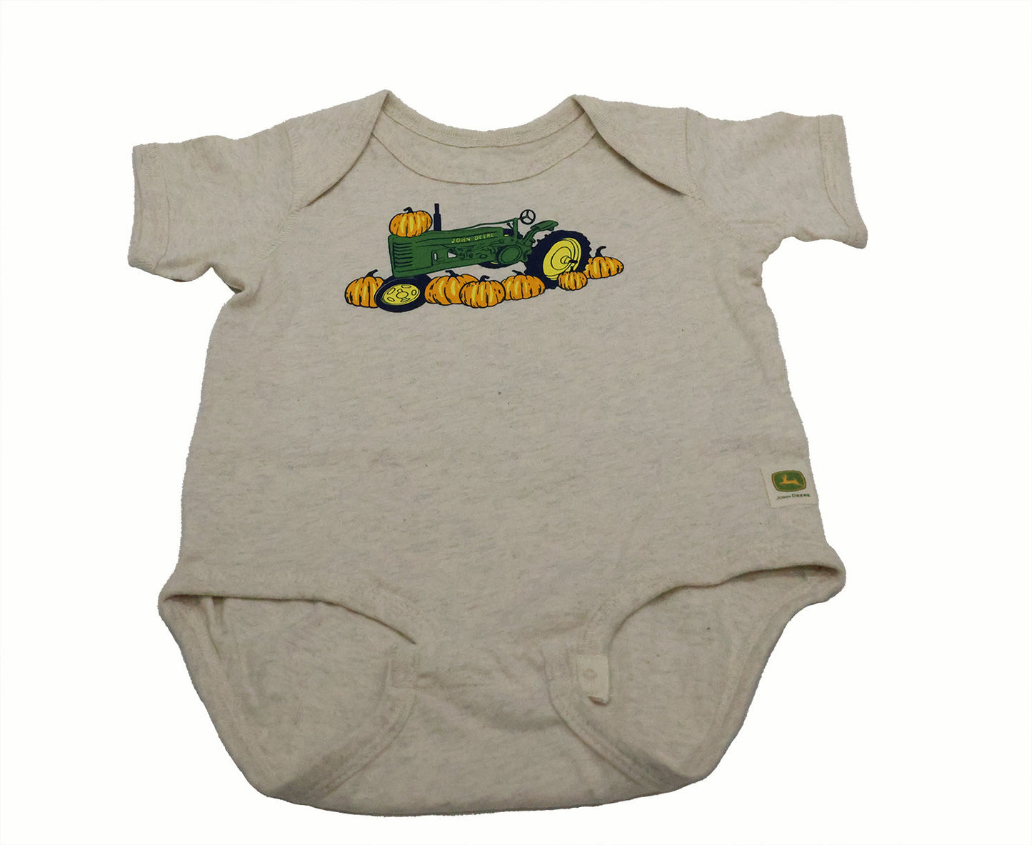 John Deere (12 Months) Pumpkin Tractor Bodysuit - LP84943