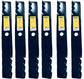 Sunbelt 19", 7/8" Mulching Blade (Set of 6) - B1PD5172,6