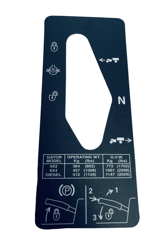 John Deere Original Equipment Label - M127539,1
