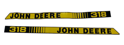 John Deere Original Equipment Label Set - M85016 & M85017