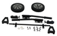 Honda Original Equipment Wheel Kit (2-Wheels) *NH105* (Mat Black) - 06710-Z22-A40ZA