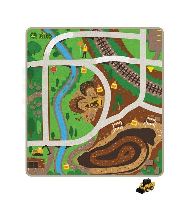 John Deere Floor Construction Play Mat with Skid Steer - LP84431-SKIDSTEER