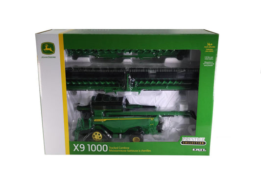 1/32 John Deere X9 1000 Prestige Collection Tracked Combine Toy - LP77346