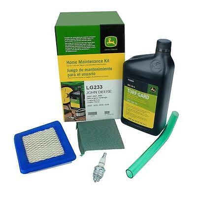 John Deere Maintenance Kit JA60 JA62 JA65 JS20 JS25 JS30 JS35 Air Filter, Precleaner , Oil, Drain Tube LG233