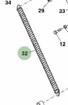 John Deere Original Equipment Spring - E78188,1