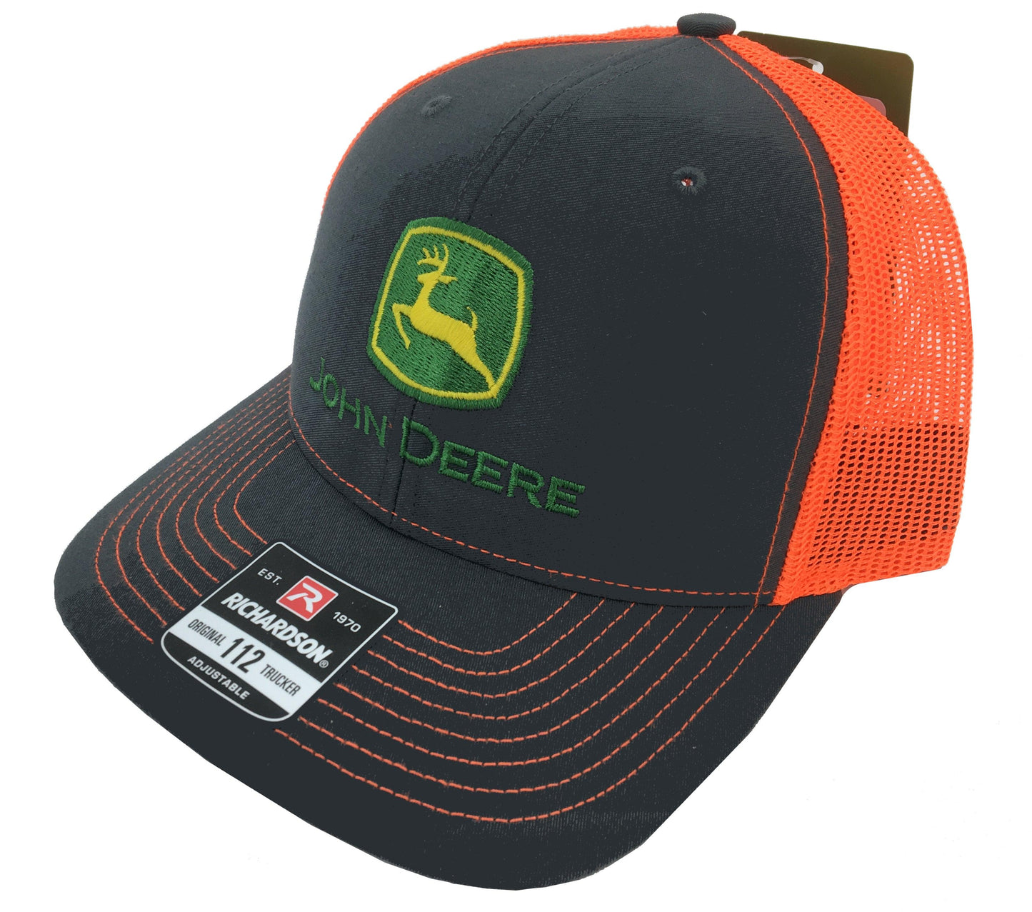 John Deere Richardson Neon Orange Hat/Cap   LP78725