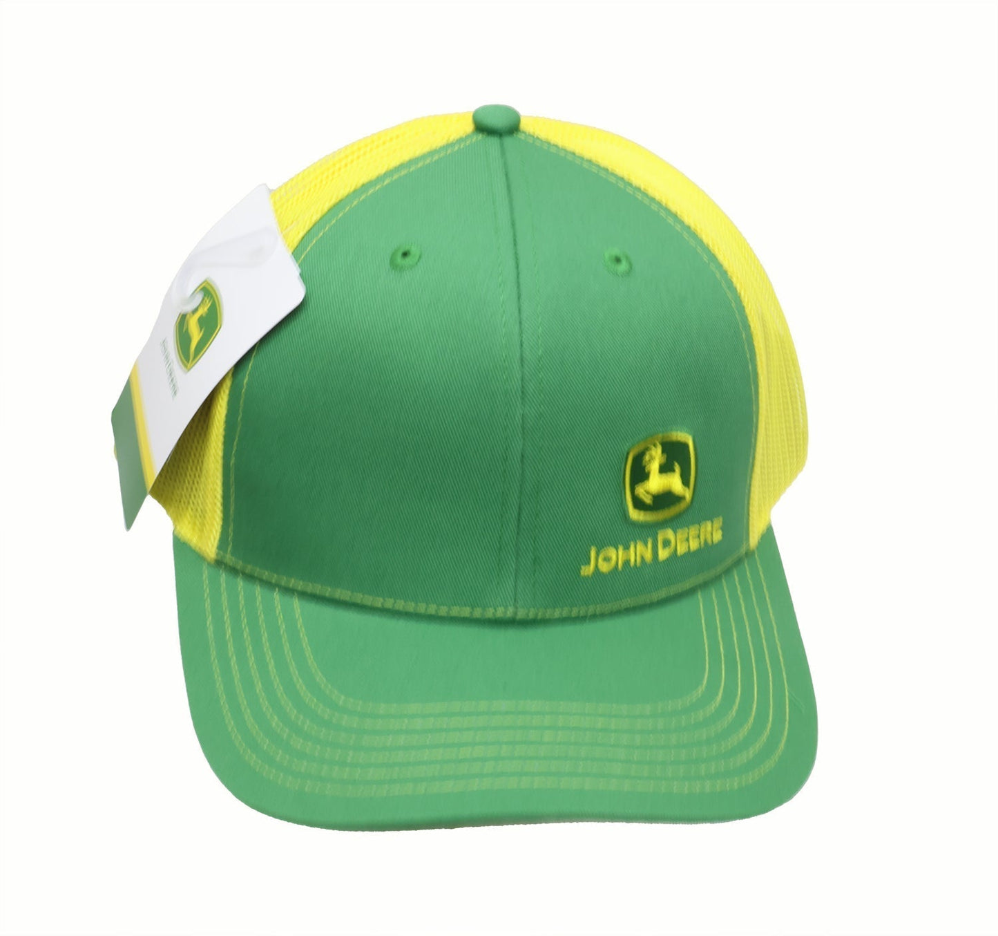 John Deere Men's Green & Yellow Embro Cap/Hat - LP86118