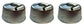 John Deere (3-Pack) Original Equipment Deflector - M127351,3