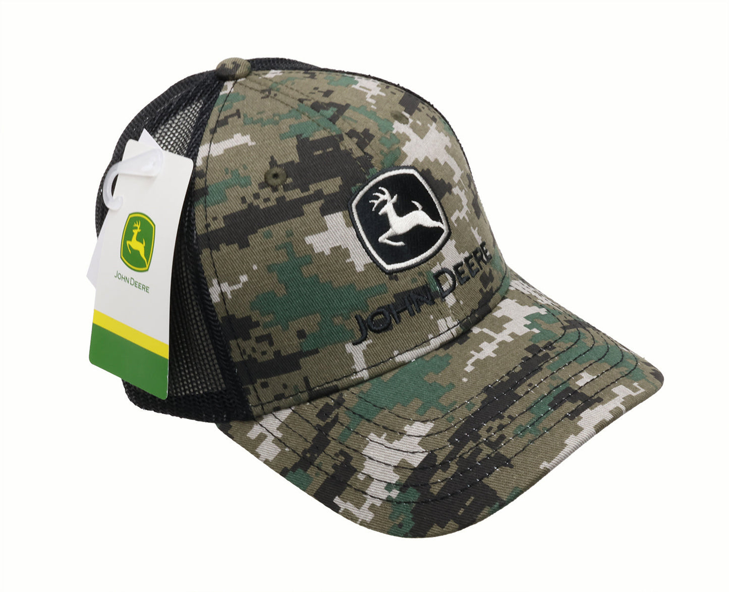 John Deere Men's Digi Camo Flat Stitch Cap/Hat - LP86103