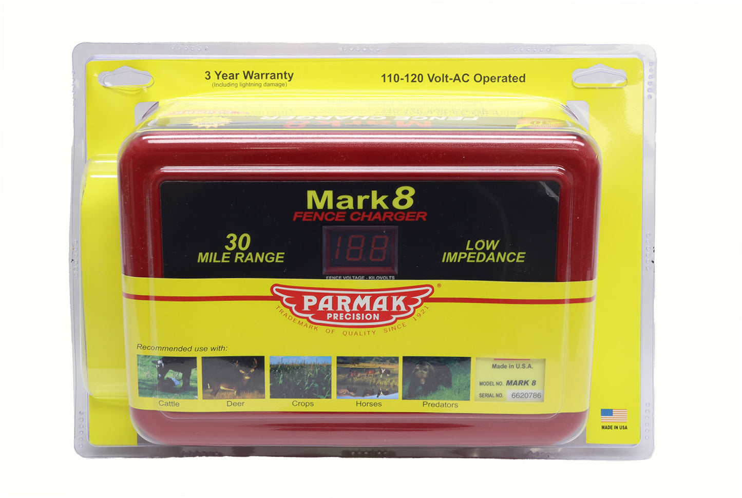 Parmak Mark 8 Electric Fence Charger - 102520