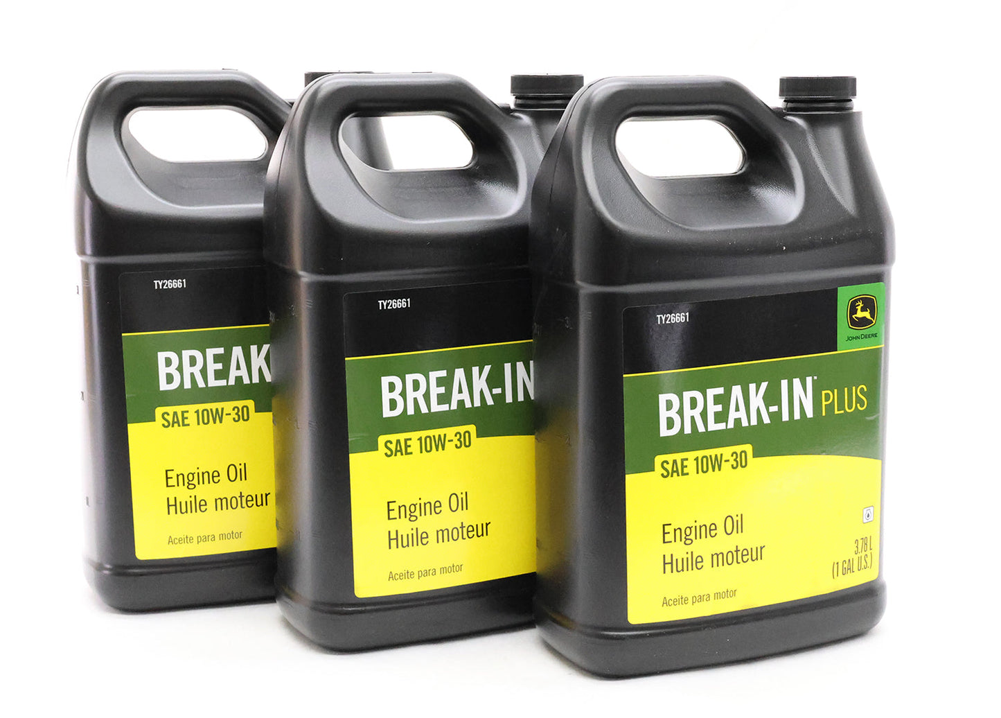 John Deere Original Equipment (3 Gallons) Break-In Plus Engine Oil - TY26661