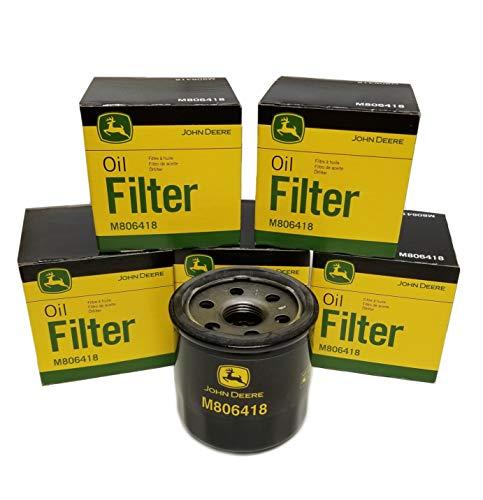 John Deere Original Equipment Package of SIX Oil Filters - M806418