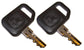John Deere Original Equipment 2 Keys #AM131841(2)
