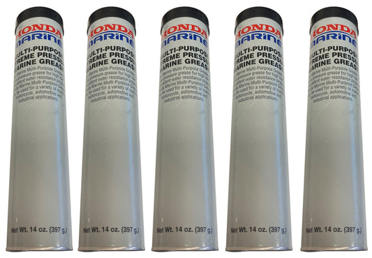 Honda (5-Pack) OEM Multi-Purpose Extreme Pressure Marine Grease - 08734-0003,5