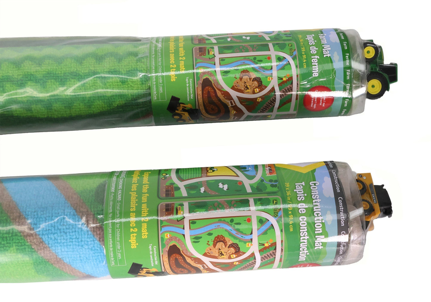 John Deere Farm & Construction Floor Mat Set - LP84431A