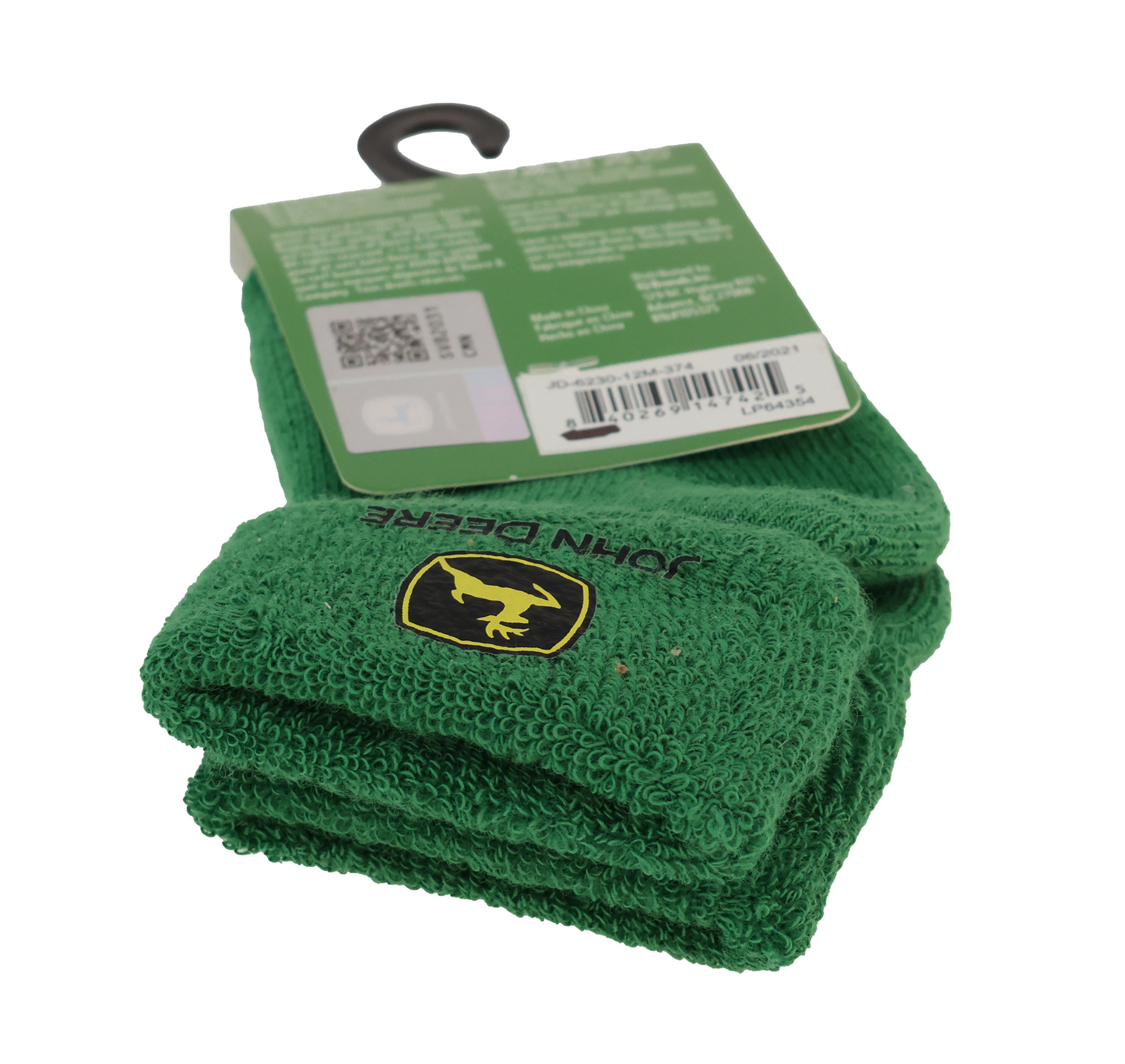 John Deere Green Infant Bootie Sock - LP64354