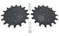 Yetter Twister Poly Spike Closing Wheel Kit - 6200-005