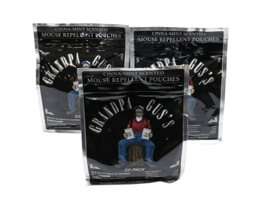 Grandpa Gus's (3 BAGS) Rodent Repellent Pouches - A-B1GPP106,3