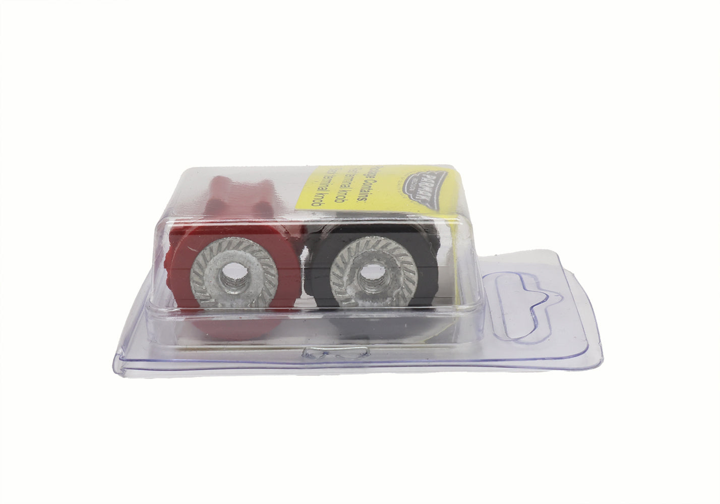 Parmak Red & Black Terminal Knob Set – 311163