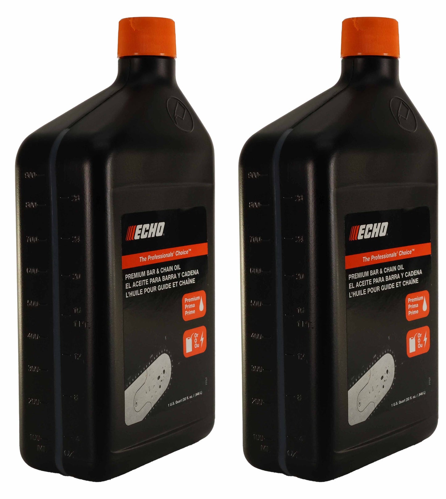 Echo Original Equipment 2-PACK Premium Bar and Chain Oil (1 Quart Bottle) - 6459012