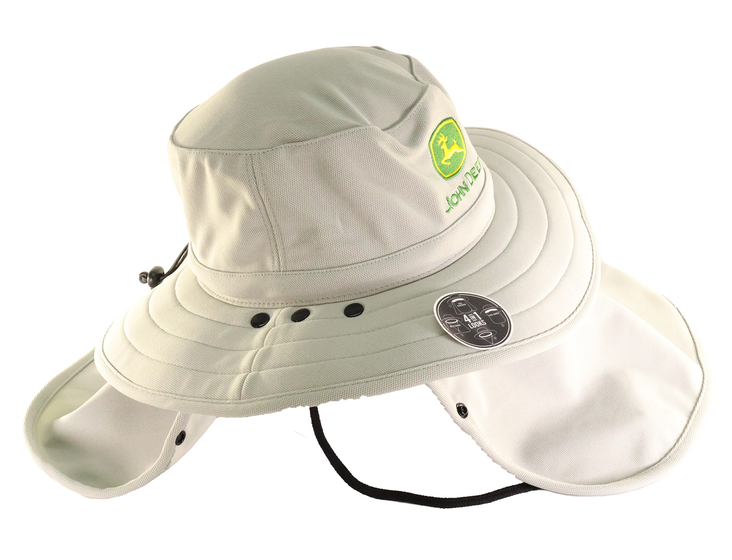 John Deere Ivory Trademark Mask & Bucket Hat - LP83277