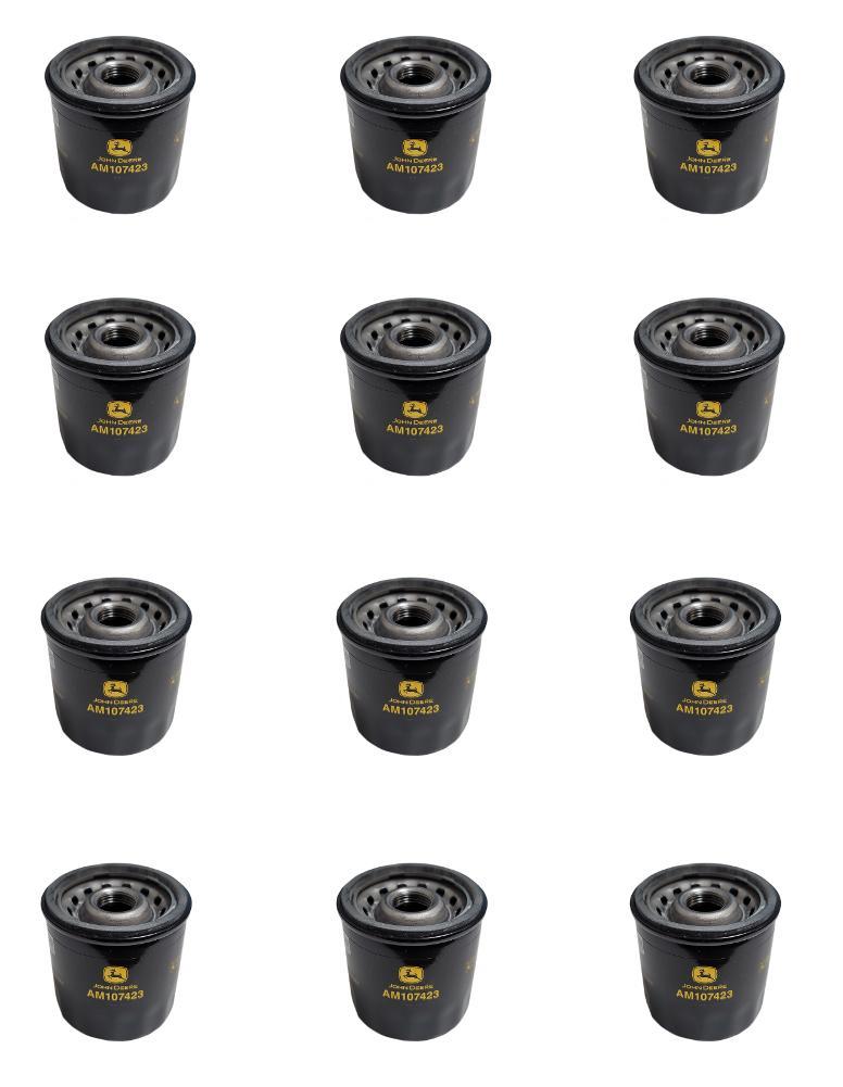 John Deere Original Equipment Oil Filter #AM107423 (12-Pack)