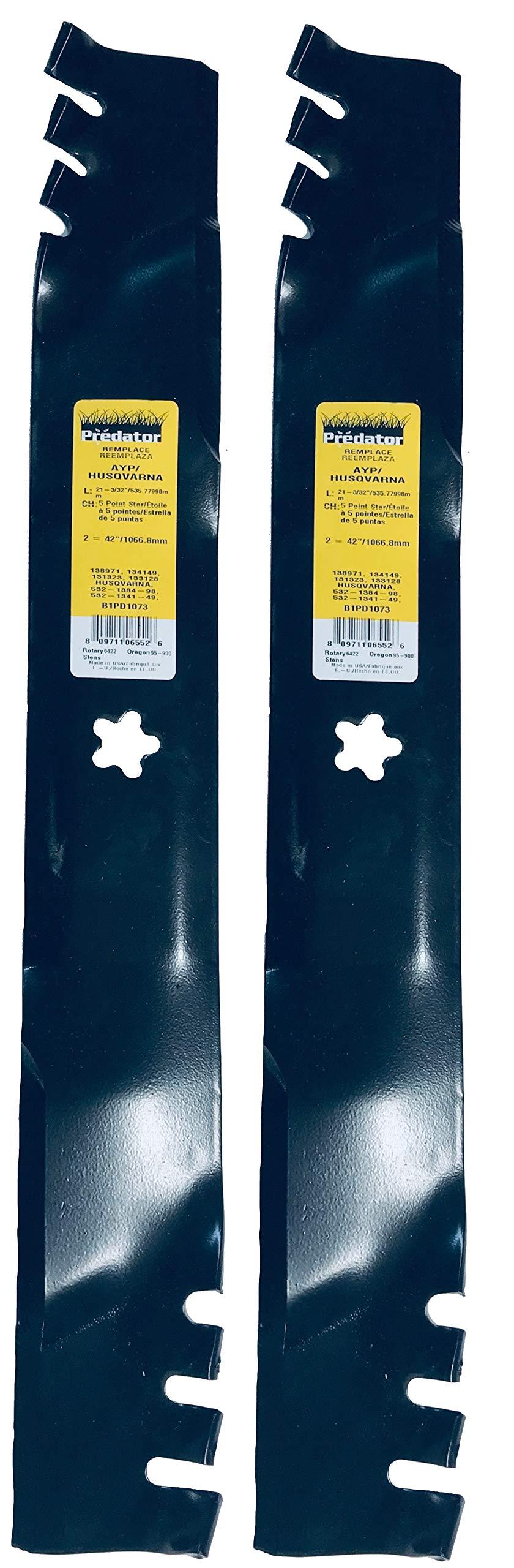 A&I Predator 21-3/32" Mulching Blade (Set of 2) - B1PD1073,2