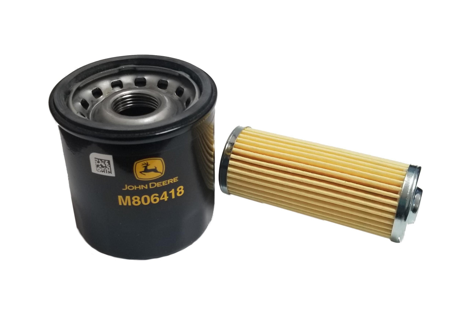 John Deere Original Equipment Fuel and Oil Filter M806418/MIU804763 Kit - M80...